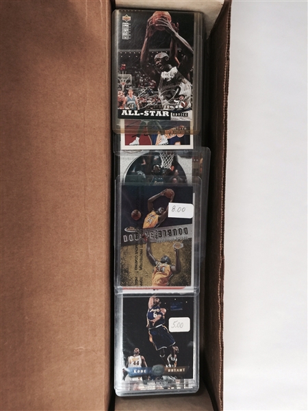 100+ Kobe Bryant and Shaquille O’Neal Cards from 1990s – Early 2000s
